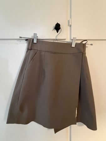 Elisabetta Franchi Gonna corta taglia 40 grigio