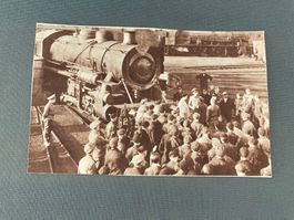 Historische Filmpostkarte – „La Bataille du Rail" (1946)