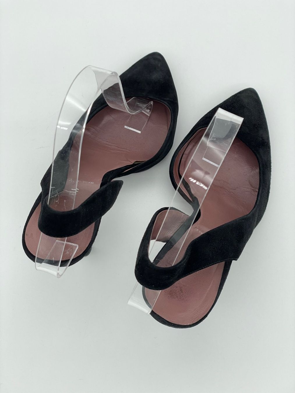 Miu Miu Scarpe da donna: Miu Miu Suede Pointed-Toe Slingback EU 36.5 Schwarz – Usato da Zürich venduto da shoe_shop 3