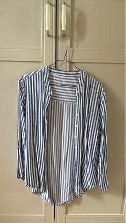 Elegantes Streifenhemd, Grösse M – perfekt für den Sommer!