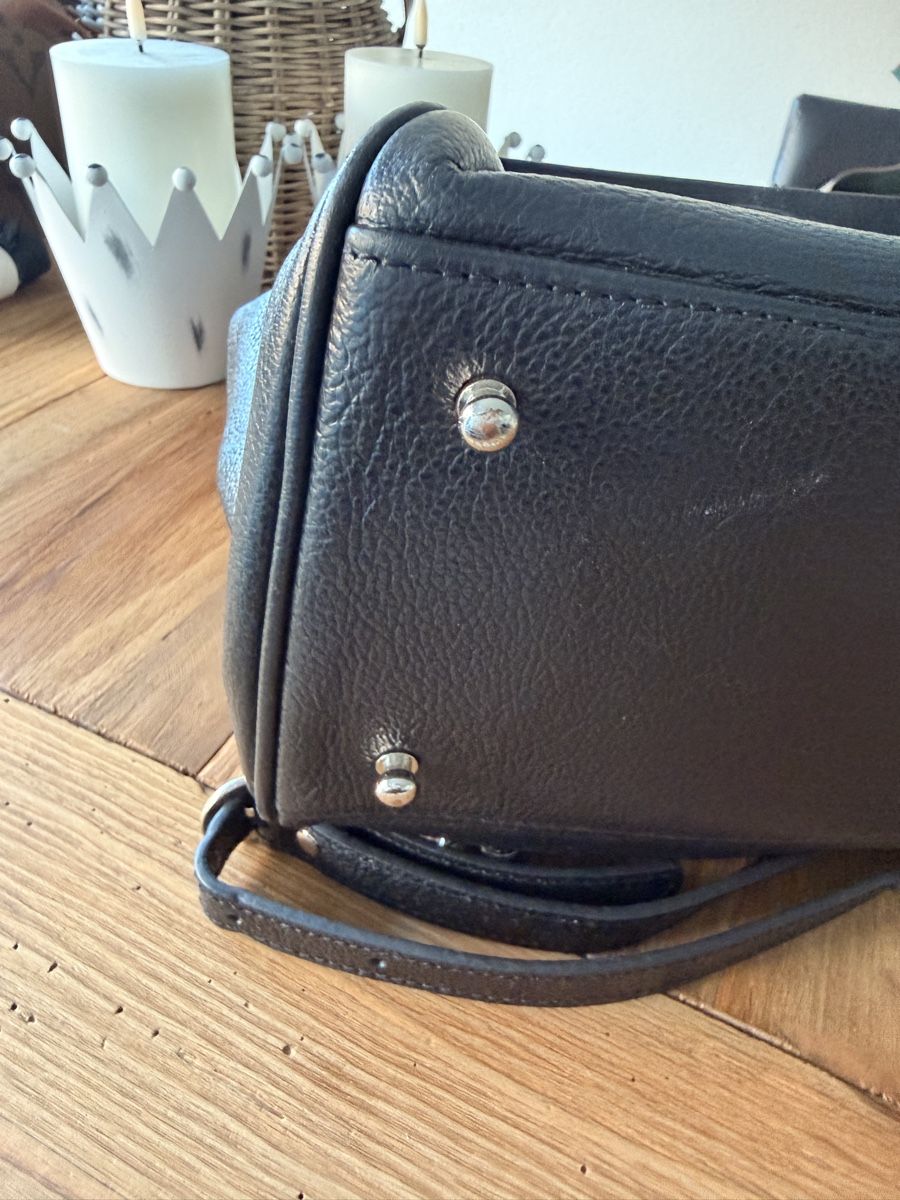 Borse da donna: Elegante schwarze Ledertasche von Mac Douglas – Usato da Adligenswil venduto da mypremium-shop 3