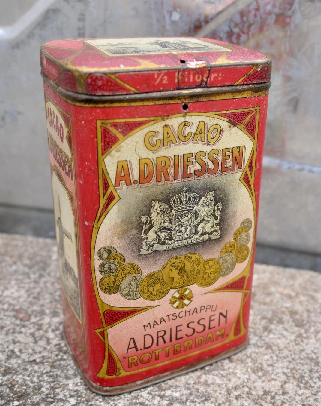 Dosen: ANTIK A. Driessen Kadao BLECHDOSE jugendstil – Gebraucht aus Pfaffhausen von mono_rec 5