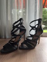 Schwarze High Heels Sandalen,Top Zustand!