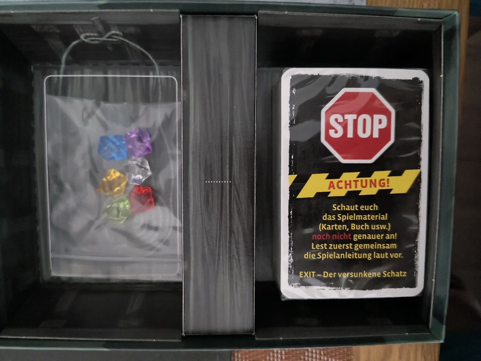 Kosmos Spiele: Exit Das Spiel: Der versunkene Schatz - Top Zustand! – Gebraucht aus Oberweningen von Bumblebee2 1