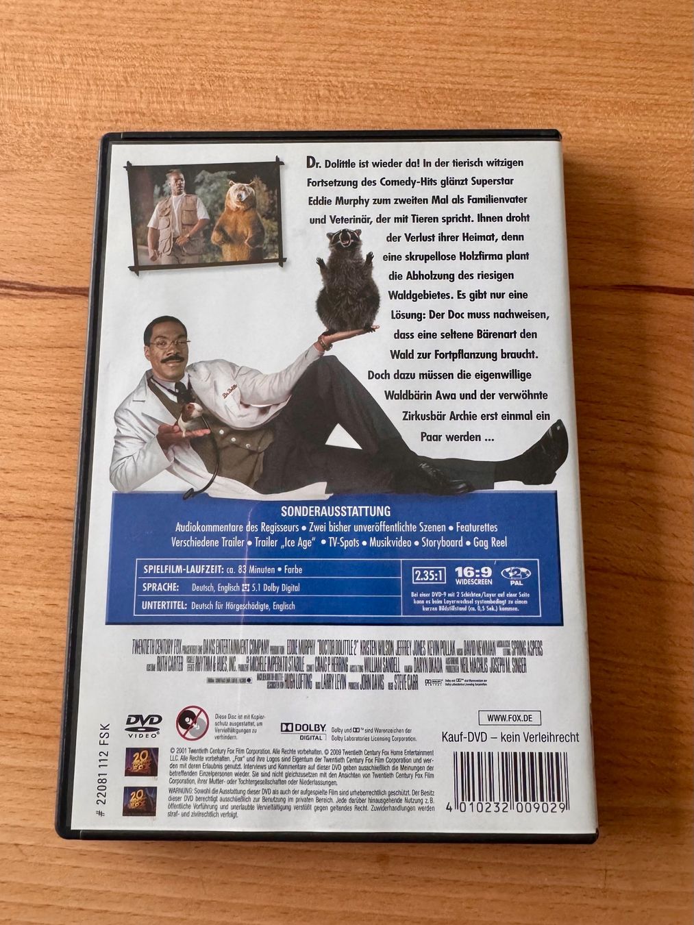 Tutti i DVDs: DVD - Dr. Dolittle 2 – Usato da Gersau venduto da walin_6442 2