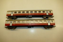Lima H0: 2xSBB 1.Kl. Swiss Express Personenwagen