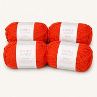 Sandnes DOUBLE SUNDAY 3819 spicy orange 200 Gramm