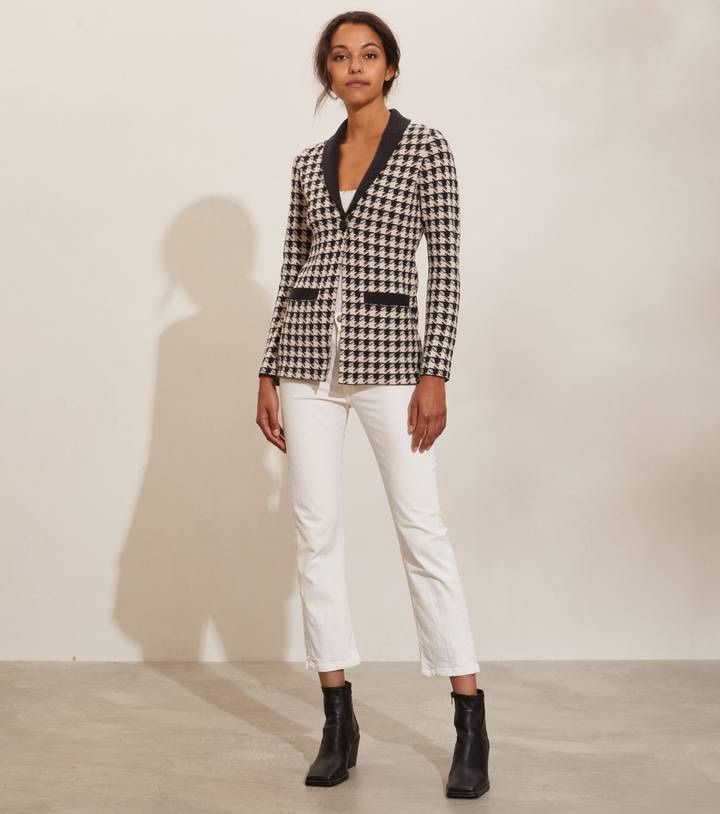 Odd Molly Jacken: Odd Molly Blazer Gr. 2 /M Hahnentritt-Muster – Neu (gemäss Beschreibung) aus Zürich von Balanca 1