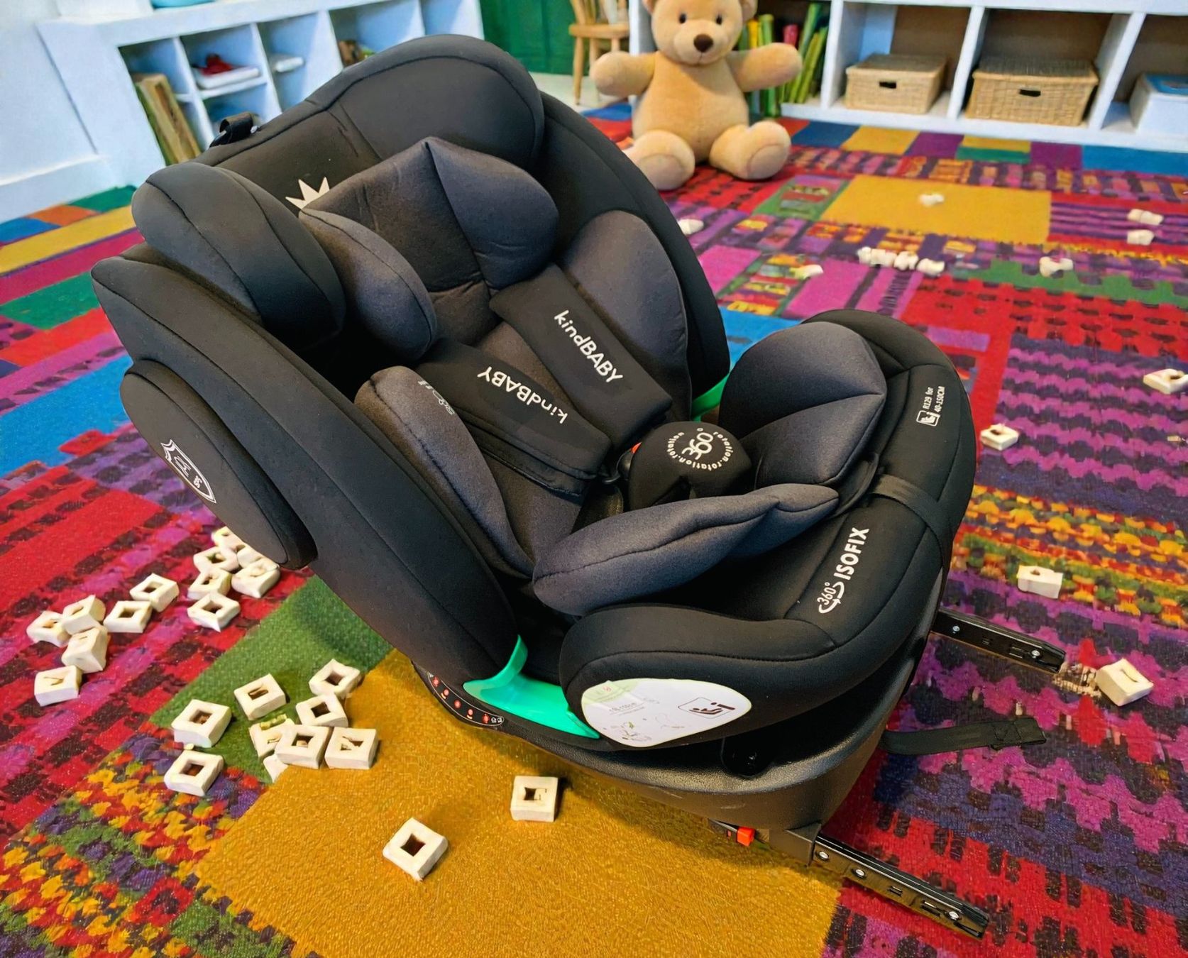 Auto-Kindersitze: ISOFIX Autositz iSize 40-150cm ECE R129 Anthrazit/BLACK NEU – Neu und originalverpackt aus Bergdietikon von shopAgent 2