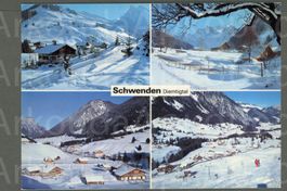 AK Schwenden BE Diemtigtal, 4-x- Multi ≈ 1984