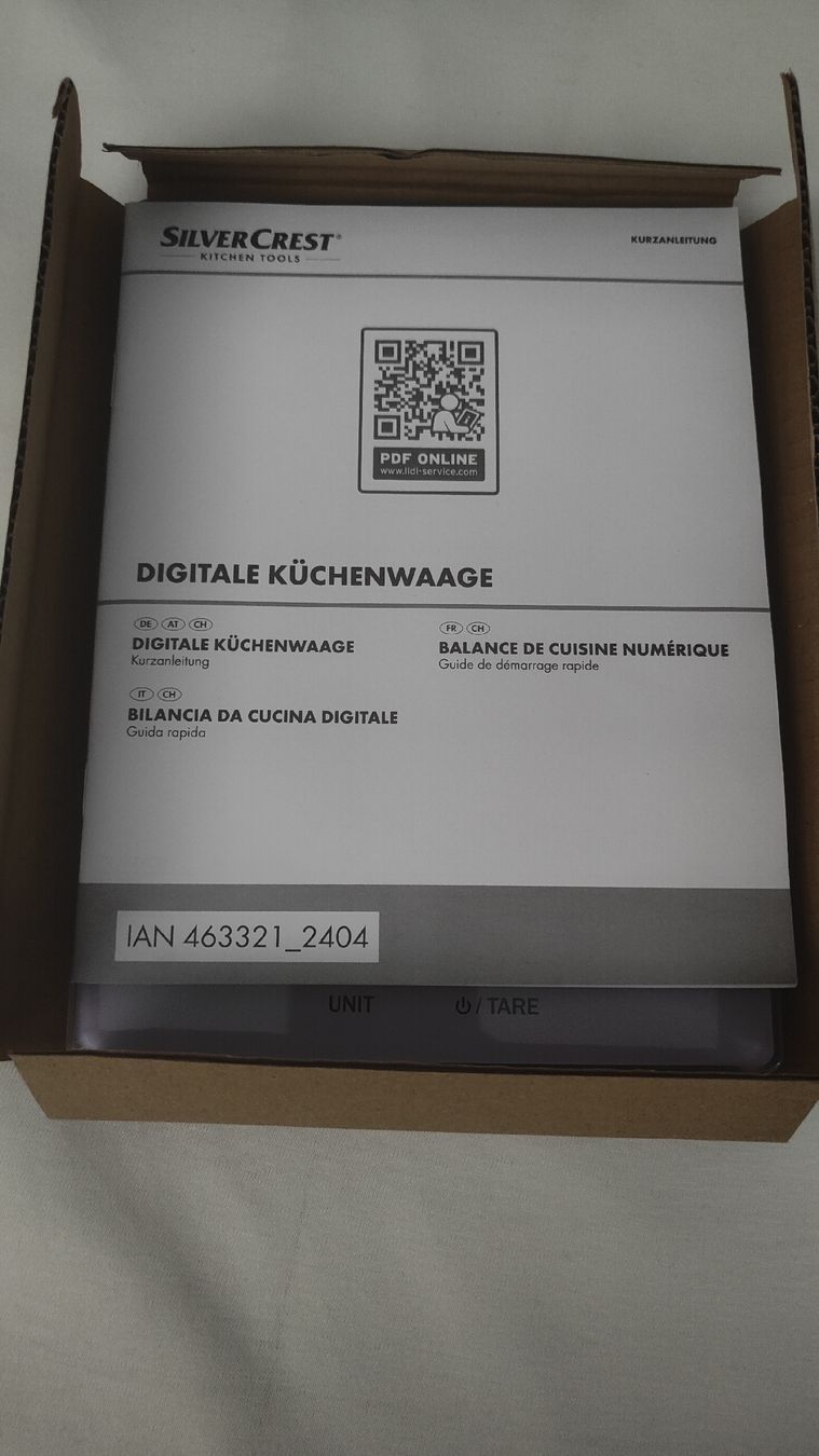 SilverCrest Balances de cuisine: SILVERCREST Digitale Küchenwaage lila neu – Neuf avec emballage d'origine à Wetzikon ZH par chr_2tr7 3