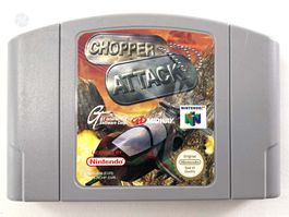 CHOPPER ATTACK - Nintendo 64 N64 Game Modul