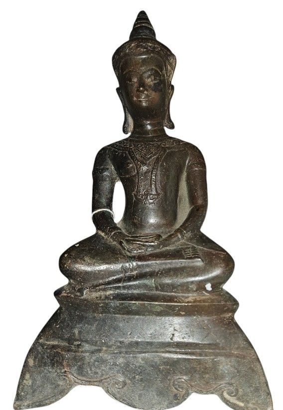 Skulpturen & Statuen: Boudha thai bronze antique – Gebraucht aus Vernier von 19pigments
