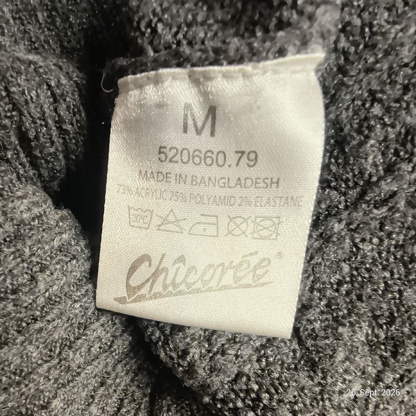 Maglioni & Felpe: Strickkleid Chicoree Rollkragen grau Grösse M – Usato da Emmetten venduto da SecondhandSiska 3