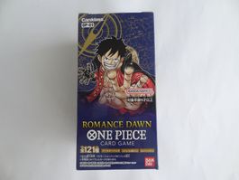 One Piece TCG Romance Dawn OP-01 Japan Booster Box NEU