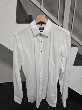 Olymp Hemd weiss Super Slim Grösse 41 guter Zustand