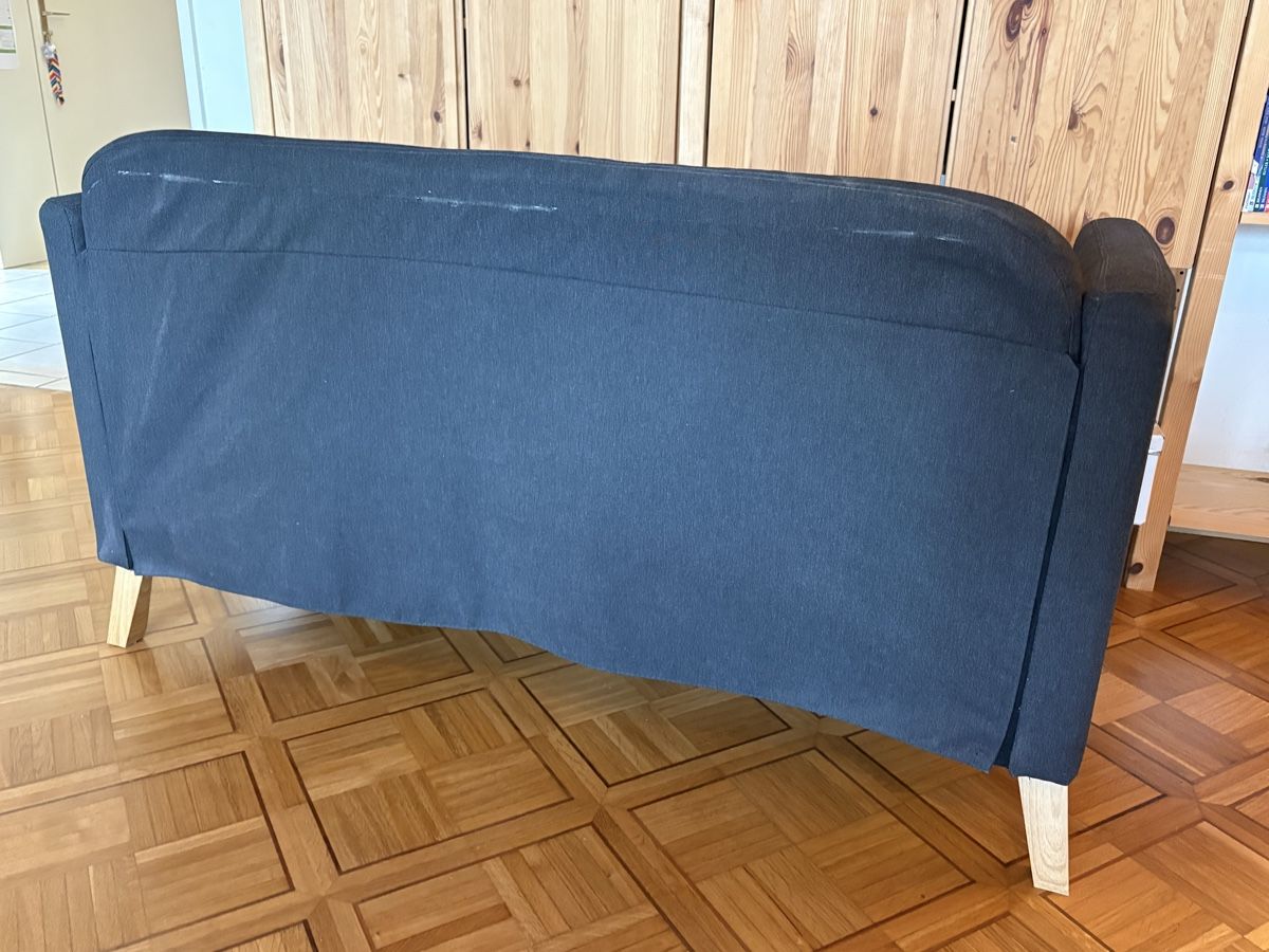 Divani: Ikea LINANÄS 2er-Sofa, Vissle dunkelgrau – Usato da Elsau venduto da mischwe 5