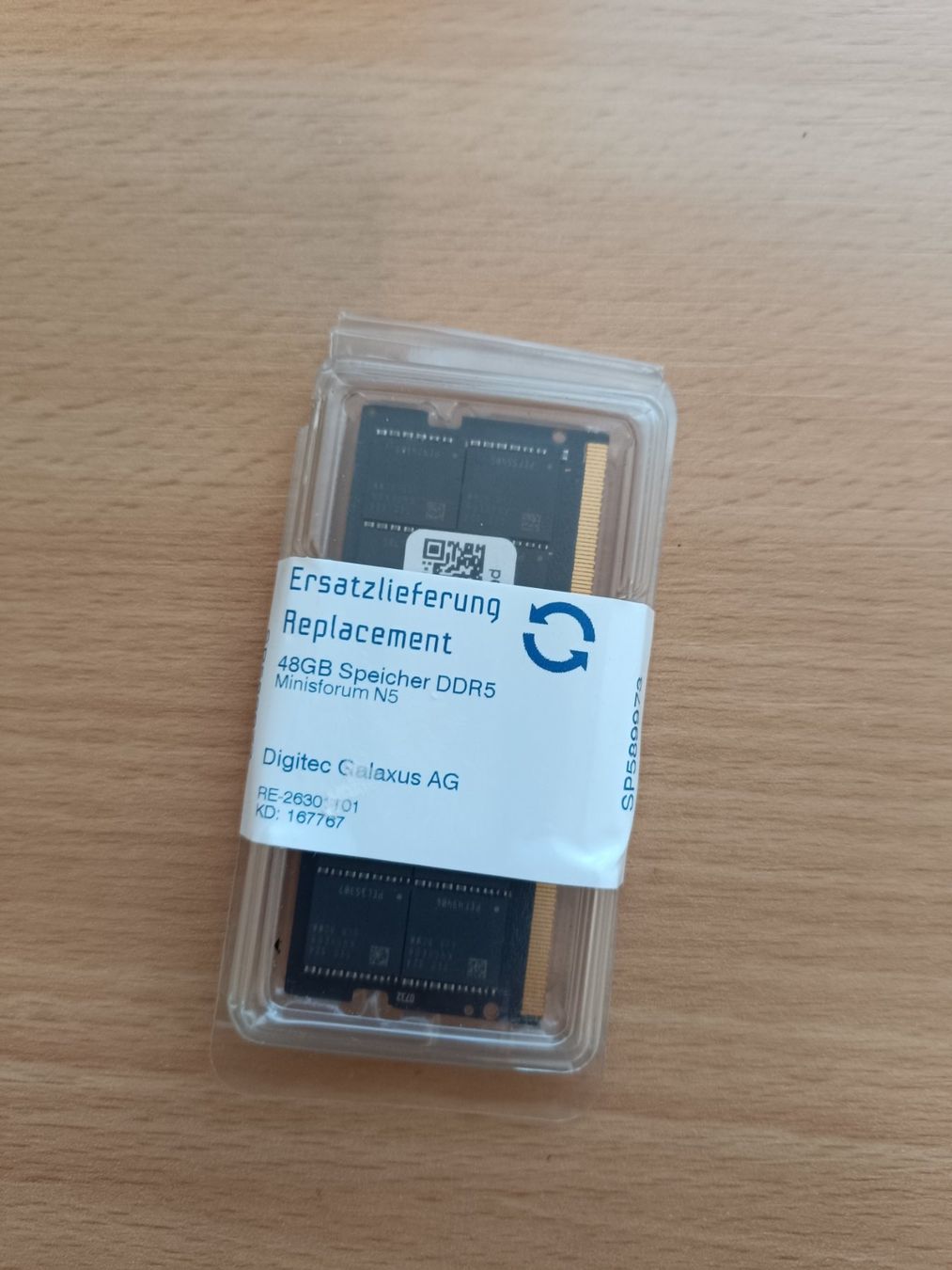 96GB DDR5 RAM 5600MHz (2x48GB) SO-DIMM (Neu (gemäss Beschreibung)) in ...