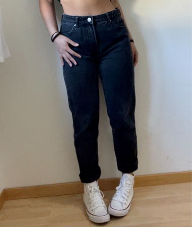 Denim Mom Jeans Bershka Gr. 36