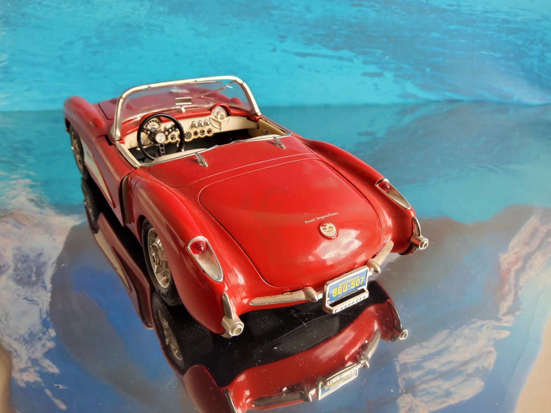 Chevrolet Modellini d'auto: Chevrolet Corvette 1957 1/18 Bburago – Usato da Grüningen venduto da VENOM59 4