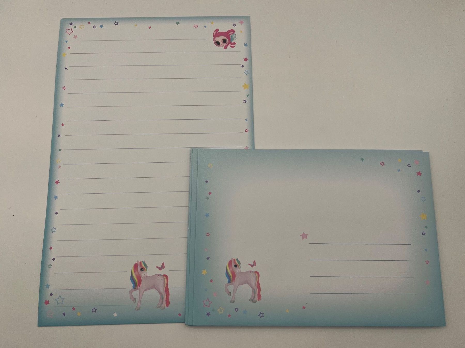 Carta: Briefpapier Set mit Stickern in Fächermappe Minimoomis – Nuovo e nell'imballaggio originale da Vaduz venduto da NotNeeded 4