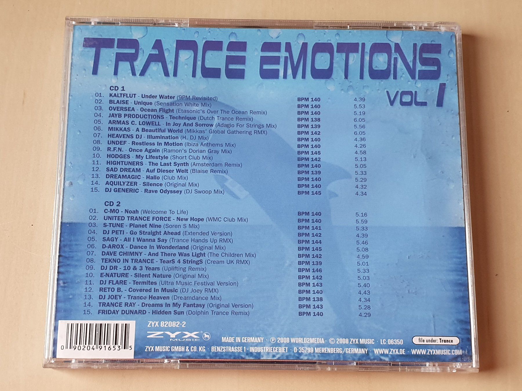 CD: Trance Emotions 1 – Usato da Stansstad venduto da collectorsshop 1