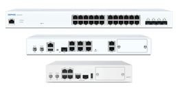 Lot Sophos XGS 116, CS110-24, SD-RED 20 firewall,switch,VPN