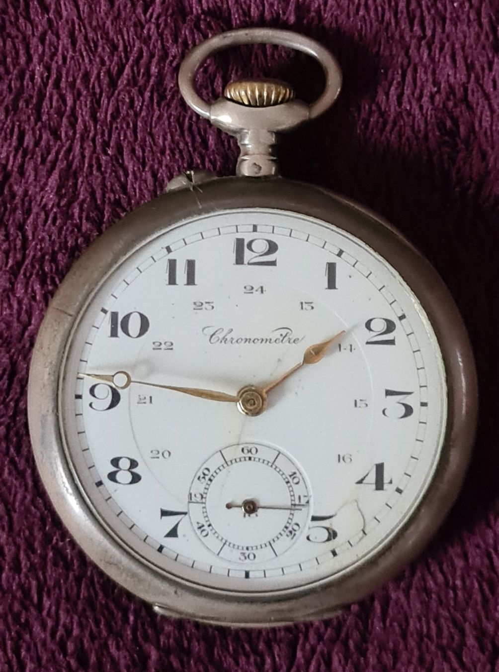 Orologi: Taschenuhr "Chronometre" – Usato da Islikon venduto da EFH651