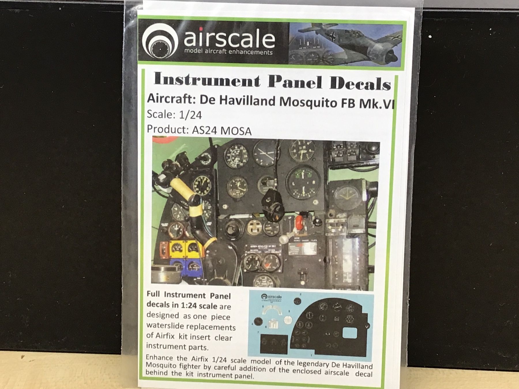 Modellbausätze & Standmodelle: Airscale Decals 1:72 Mosquito FB Mk.VI – Gebraucht aus Männedorf von Modell-Spezialisten
