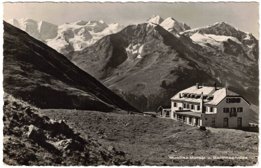 Cartoline postali: St. Moritz - Standseilbahn Muottas Muragl Bergstation – Usato da Binningen venduto da Mountainrider