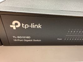 TP-Link TL-SG1016D 16-Port Gigabit Switch Rackmount