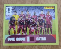 QAT 13 - FIFA WM 2026 Panini Sticker (Mannschaftsfoto)