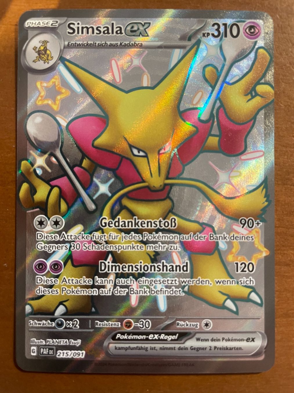 Pokémon Cartes à collectionner: Pokemon Simsala eX (Versand gratis) – Neuf (Voir description) à Chur par Angerson