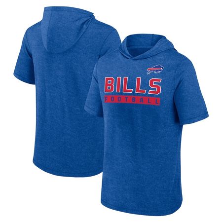 NFL Buffalo Bills Kurzarm Hoodie Blau Grösse XL neu