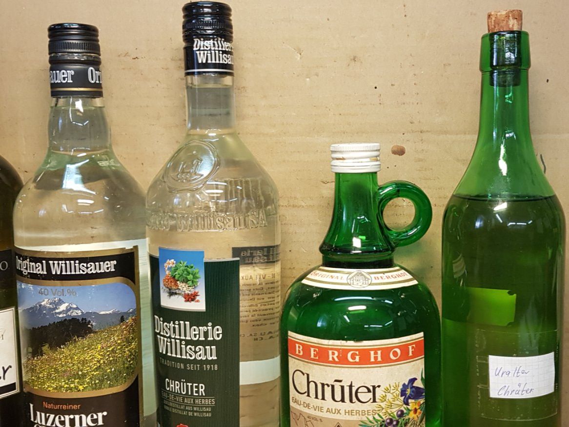 Bevande alcoliche: 6 Fl. Uralter Chrüter teils Eigenbrand. #1939 – Nuovo (secondo la descrizione) da Schöftland venduto da Topdeal4 3
