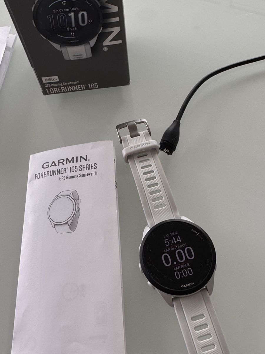 Garmin Smartwatch: hit; garmin forerunner 165, dunstgrau – Usato da sargans venduto da lnoa 4