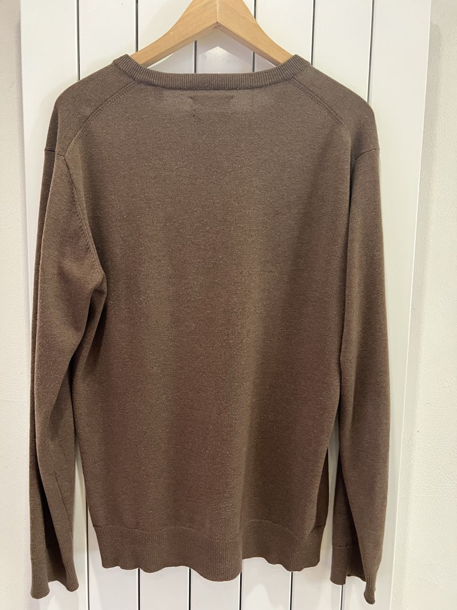 Gant Maglioni & Felpe: Pull Gant Marron Chaud en Taille M – Usato da Morges venduto da Alexys23 1