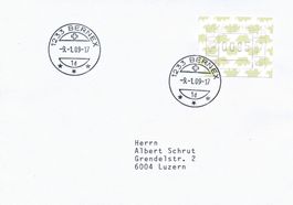 ATM 24 Brief Frühdatum 09.01.2009