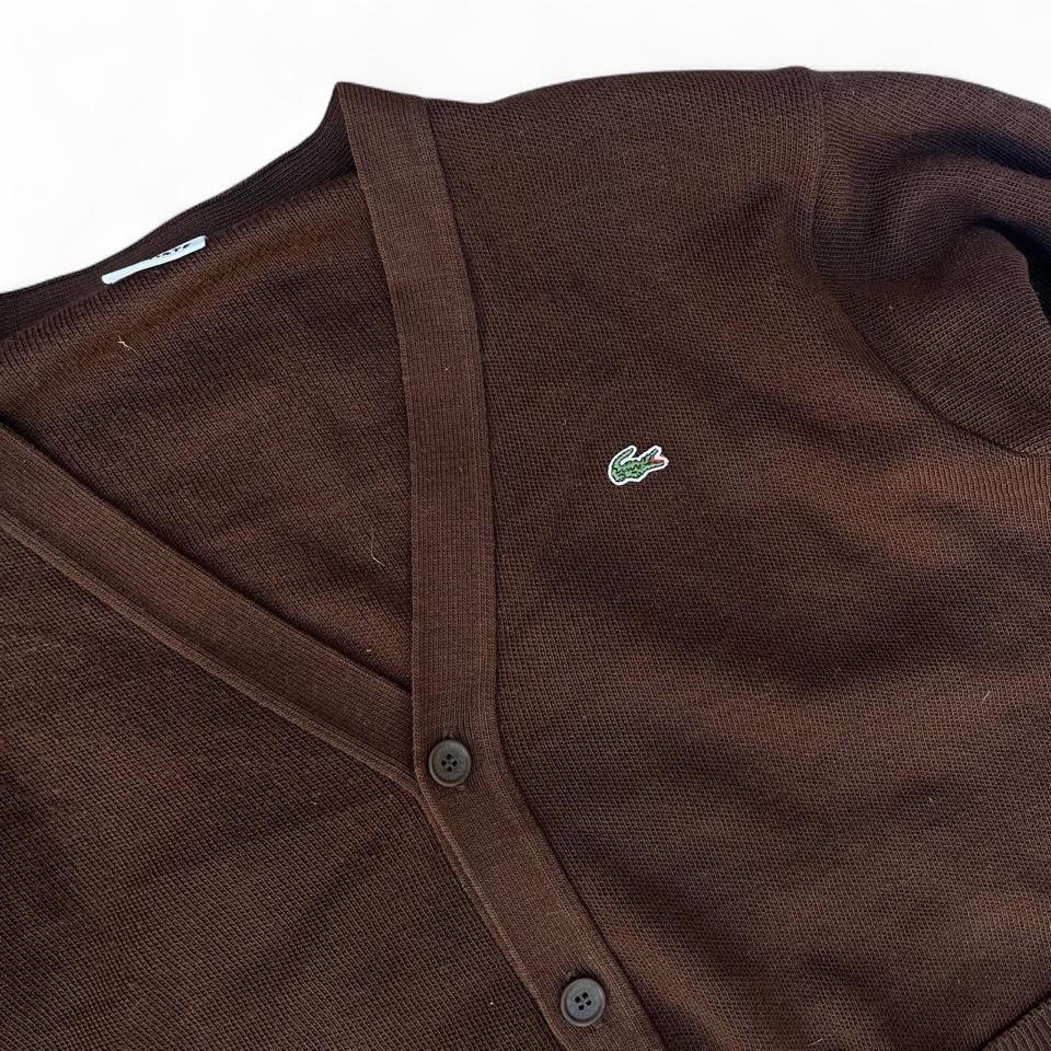 Lacoste Gilets & Westen: Lacoste Cardigan Braun – Gebraucht aus Riehen von RESTREET 1