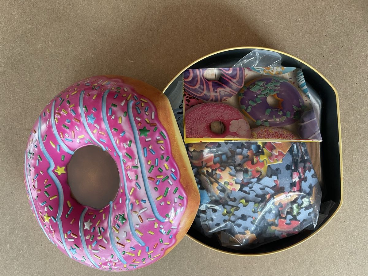 Puzzle: Puzzle Donut Rainbow / 550 Teile – Usato da Rümlang venduto da baselsale1 2