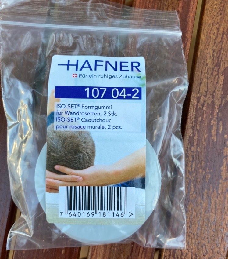 Badezimmermöbel: ISO Set Formgummi 107 04-2 – Neu und originalverpackt aus Winterthur von Elen