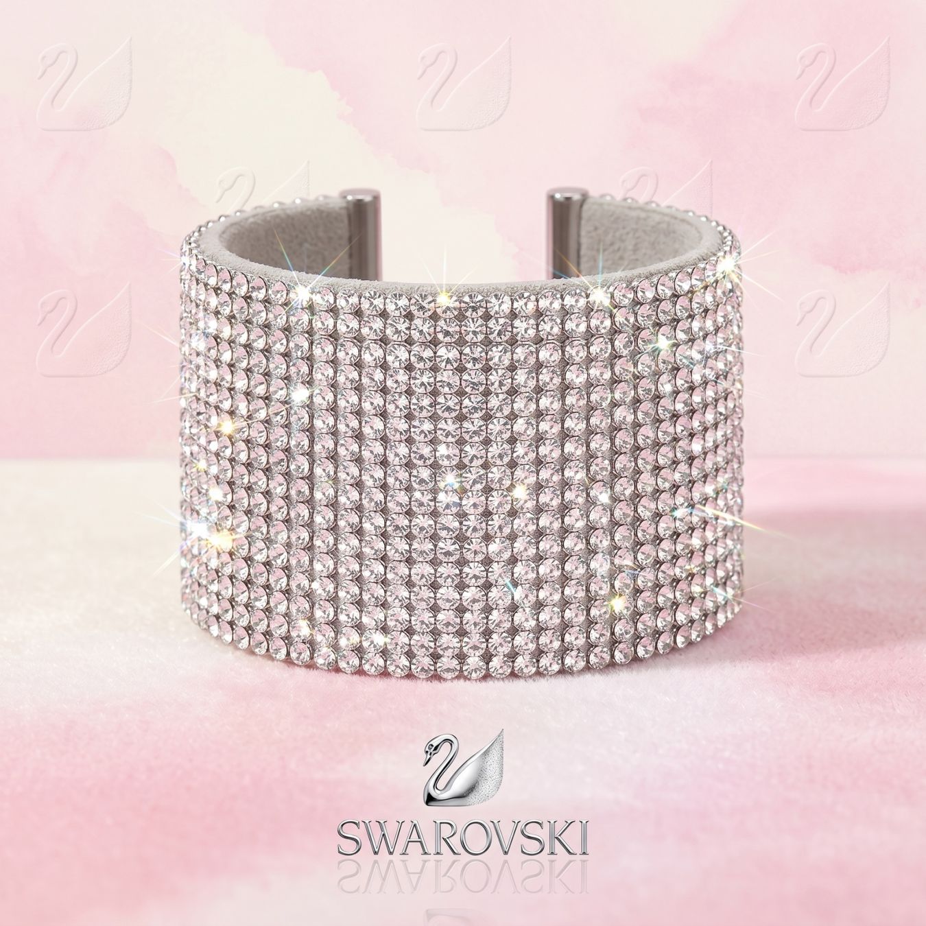 Swarovski Bracciali & Braccialetti: Swarovski statement Cuff original und limitiert – Nuovo (secondo la descrizione) da Kirchleerau venduto da Piroska05