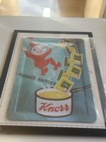 Knorr Werbetasse Potages Rapides 1960er Retro (I13)