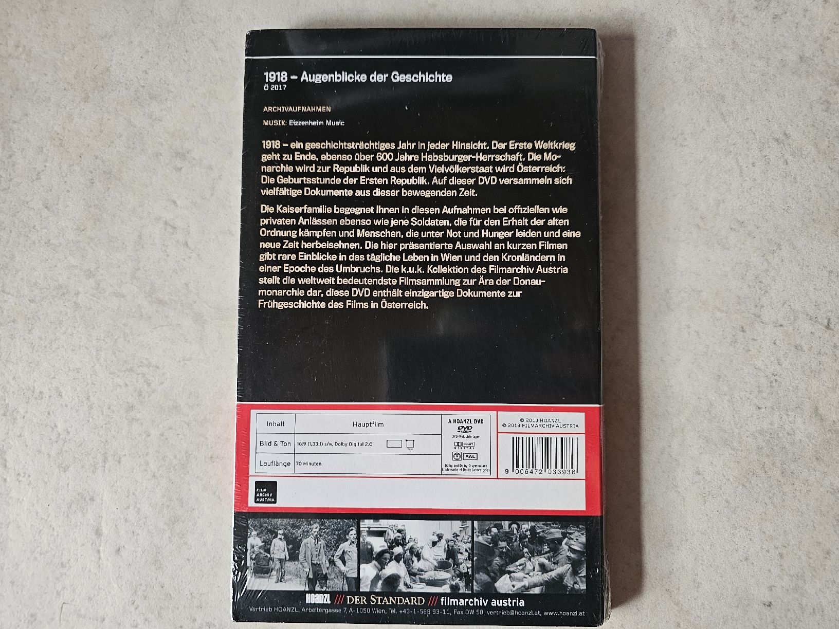 Tutti i DVDs: 1918 - Augenblicke der Geschichte  /  Fabrikneu – Nuovo e nell'imballaggio originale da Schneisingen venduto da backstore24 1