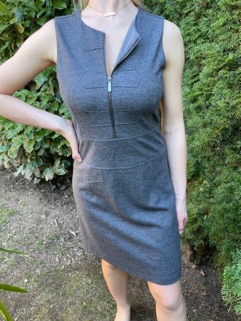 Chic Abito di Lana100%”Seventy” - foderato-tg.40/42