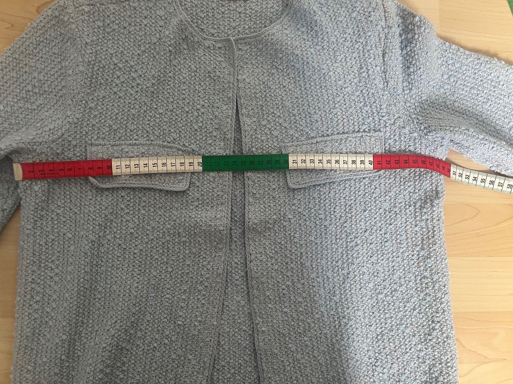 Lascana Jacken: Lascana: kurze, hellblaue, leichte Jacke, Strickjacke, 38 – Gebraucht aus Luzern von ellitussi 6