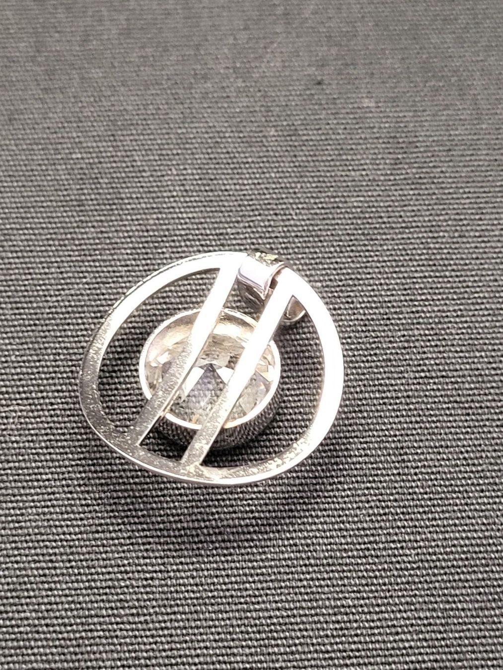 Ciondoli: Silber-Anhänger mit geschliffenem Kristall – Usato da Basel venduto da spinne02 3