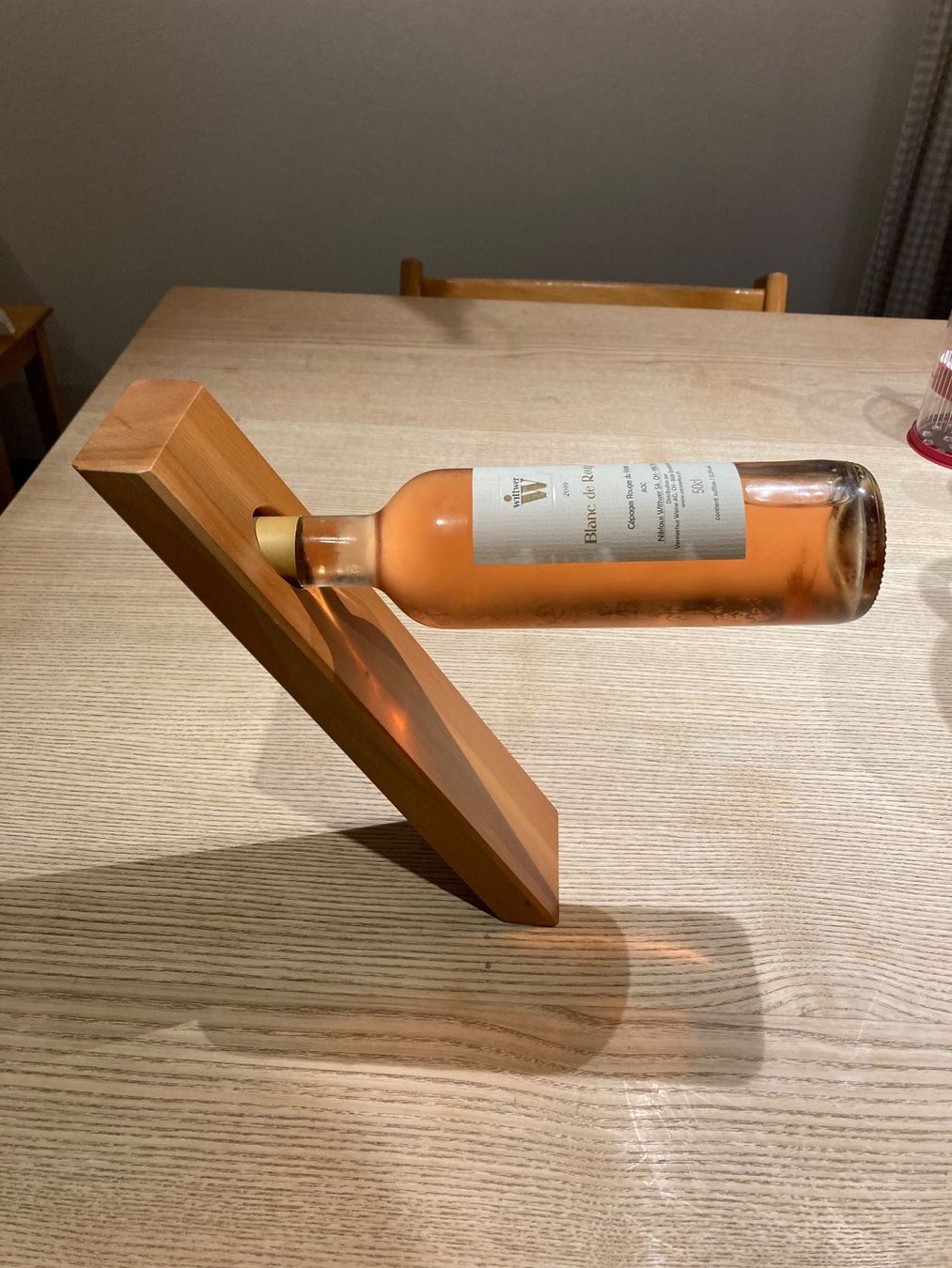 Vino: Weinflaschenhalter, Deko, Geschenk – Nuovo (secondo la descrizione) da Rüderswil venduto da xander10
