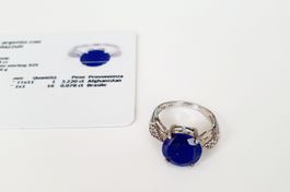 Juwelo Lapis Lazuli Ring, 925 Silber, Gr. 17.3mm