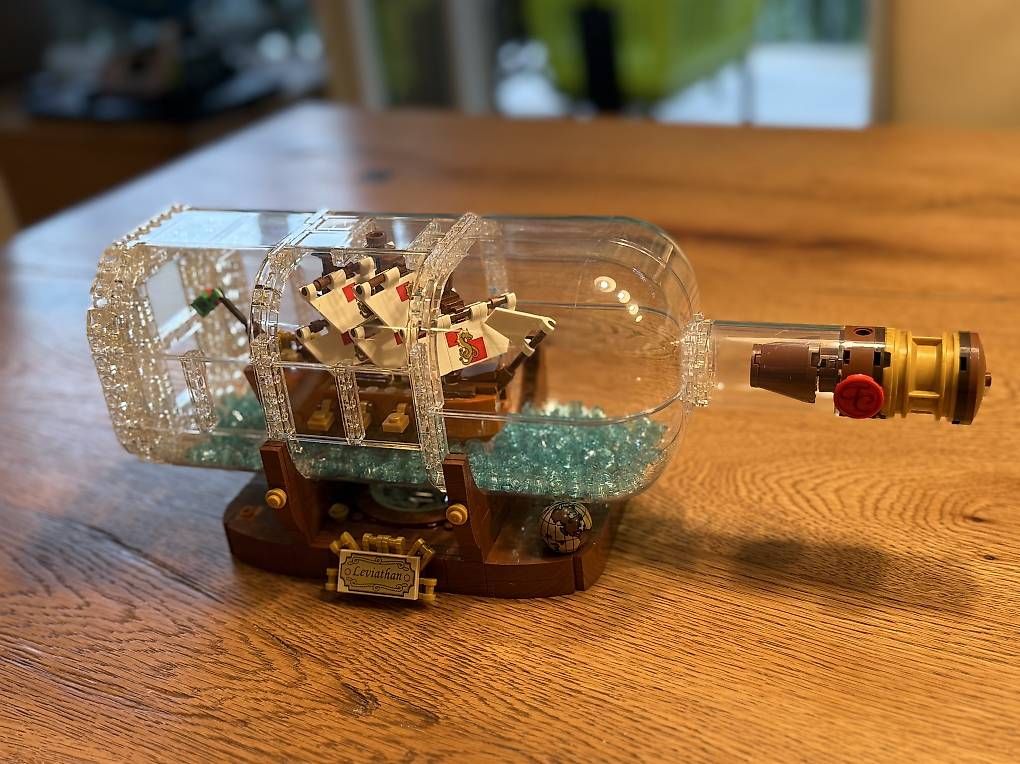 Lego Giocattoli: Lego Ideas 21313 Schiff in der Flasche – Usato da Fribourg venduto da rpo_mh6j 1